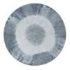 Lorena Canals Dywan bawełniany Tie-Dye Vintage Blue Ø 150 cm
